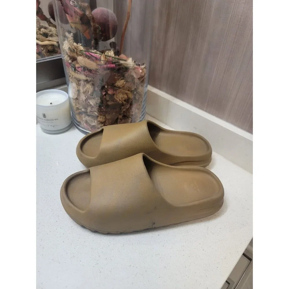 Adidas 2021 Yeezy Slide Kanye West Core Brown Boost 350 GW5350 Size 11